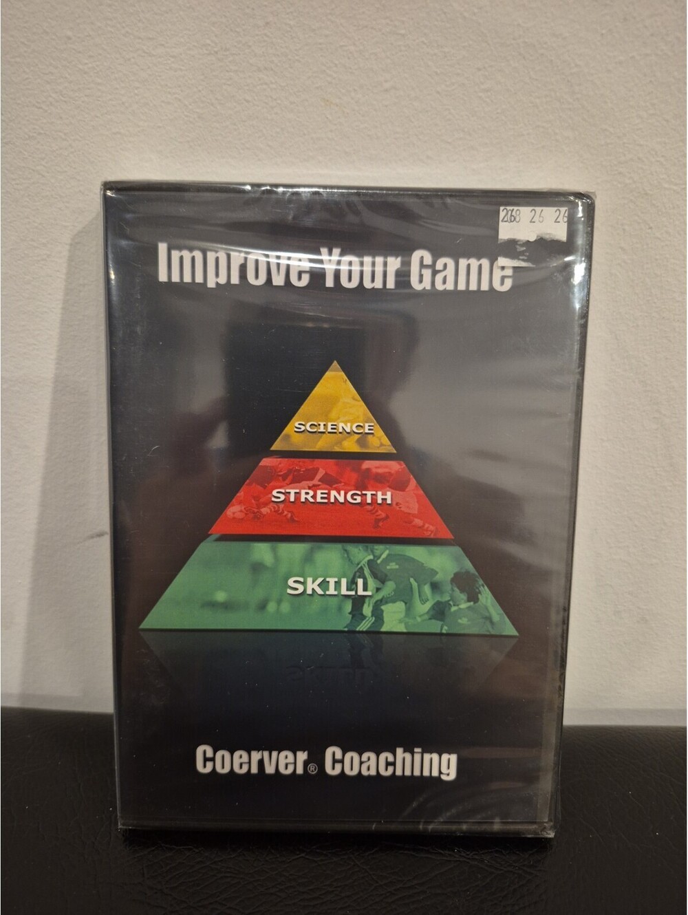 Adidas Coerver Coaching : Improve Your Game : 3-DVD Set : Soccer Football NEW